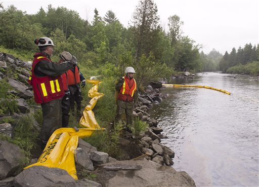 Canada Oil Train Derailment